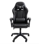 Cod. 1170 Silla Gamer ENV Olympus Black / Almohada cabeza y zona lumbar / Rotación 360° / Respaldo reclinable 180º