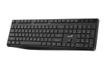 Cod. 237 Teclado Wireless Genius KB-7200, / 2.4GHz / / Silencioso / Indicador de batería / 11 teclas de función (8 audio, 3 Internet) / Español / Black