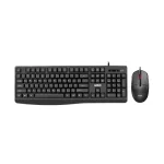Cod. 261 Kit Marvo CM009 Series Office / Teclado + Mouse 1600DPI / USB / Diseño ergonómico / Silencioso / Español