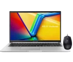 Cod. 1805 ASUS VivoBook 15 M1502YA / AMD® Ryzen™ 7 5825U (8 Núcleos, 16 Subprocesos, 16MB Caché L3) / 8 GB / 512 TB NVMe™ SSD / 15.6" FHD / Sin Sistema (OS) / Wi-Fi 6E & BT 5.3 / Teclado Español alfanumérico / Cool Silver / incl. Mouse Asus