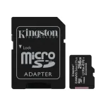 Cod. 257 Micro SD Kingston Canvas Select Plus 256GB / UHS-I, U3, V30 / 2en1 / 100 MB/s