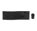 Cod. LO:273 Kit LOGITECH MK270 Teclado & mouse Wireless 2.4GHz / 8 botones acceso rápido / Diseño a prueba de derrame líquidos / Incl. pilas AA larga duración / Español