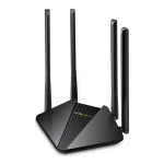 Cod. 142 Router Wireless MERCUSYS MR30G / Banda Dual AC1200 / 1.2 Gbps / 2*P/LAN Gigabit, 1* P/WAN Gigabit / (5 dBi) 4*Antenas Beamforming / MU-MIMO 2x2 / Conex. hasta 64 dispositivos    Marca	MERCUSYS Modelo	MR30G Descripción General	 WiFi Gigabit AC1200