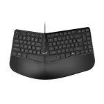 Cod. 285 Teclado Genius Ergo KB-700 / Ergonómico con reposamuñecas / Tecla AI Copilot / tipo chocolate / 12*teclas de función (8 audio, 4 Internet) / USB, 1.5m / Español