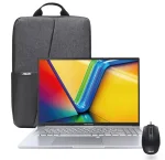 Cod. 1753 Kit ASUS VivoBook 16 X1605V / Intel® Core™ i9-13900H ( 14 núcleos, 20 subprocesos) 13va. Gen. / 16GB / 1 TB M.2 PCIe® 4.0 SSD / 16" WUXGA  / Wi- Fi 6E AX /Sin Sistema (OS) / Sensor de huella / Teclado Iluminado Alfanumérico / Transparent Silver