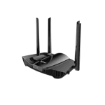 Cod. DA:133 Router Wi-Fi 6 AX3000 Gigabit Dual Band Dahua AX30 / 5GHz 2402 Mbps y 2.4GHz 574 Mbps / 3* P/LAN Gigabit y 1* P/WAN Gigabit / WPA3 / Tecnología OFDMA y 1024-QAM. - Beamforming, MU-MIMO