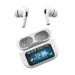 Cod. B:111 Audifonos Xtrike Me WS-014 TWS / BT 5.3 / Base de carga con Pantalla táctil LED Control (gestión intuitiva), Bat. 300mAh, USB-C / Touch