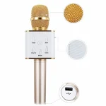 Cod.300 MICROPHONE WIRELESS Q7 KARAOKE PORTABLE Handheld Bluetooth