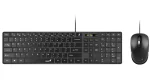 Cod. G:184  Kit Genius Teclado Slim + Mouse 1000DPI SlimStar C126 /USB/Español