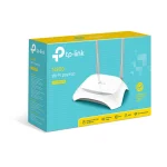 Cod.021 Router Avanzado TP-LINK TL-WR840N/ 300 Mbps Wireless N/ 5 Puertos LAN/ 2,4 GHz/ Hasta 300 Mbps/ 2 Antennas/ Tecnologia de seguridad  WPS/WPA2  (SIRVE COMO ACCESS POINT, EXTENSOR DE RANGO)