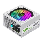 Cod. 145 Fuente de Poder GAMEMAX VP-700-M-RGB WH / Semi-Modular / Certificado 80 Plus Bronze / 700Watts / 12CM Ventilador RGB / ATX P/PC