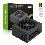 Cod. 163 Fuente de Poder SFX GAMEMAX GS-750G BK / Modular / 750WATTS / Certificada 80+ Gold / Compatible ATX3.1, PCIe5.1 (12V 3.42 tarjetas Serie 40)