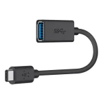 Cod. C:140 Adaptador USB Tipo C™ a USB-A 3.0 (USB-C macho a USB-A hembra) / black