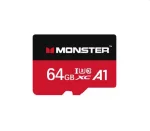 Cod. 315 Micro SD MONSTER 64GB / 180MB/s, 130MB/s Clase 10 U3 A1 Video 4K