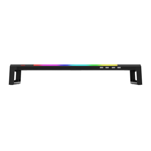 Cod. 977 Base para Monitor MARVO DZ-01 / Iluminación RGB con efectos / 4*Puertos HUB USB 2.0 / cable 1.6 m / Dimensión: 520*198*80 m