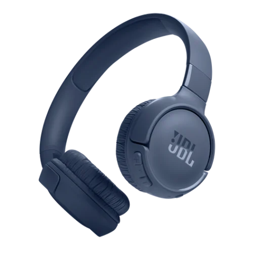 Cod. 135 Aud&iacute;fonos JBL TUNE 520BT Azul / Bluetooth&reg; 5.3 / Sonido Pure Bass / ecualizador / 57 horas de duraci&oacute;n y carga r&aacute;pida (5 minutos = 3 horas) / Llamadas manos libres con Voice Aware