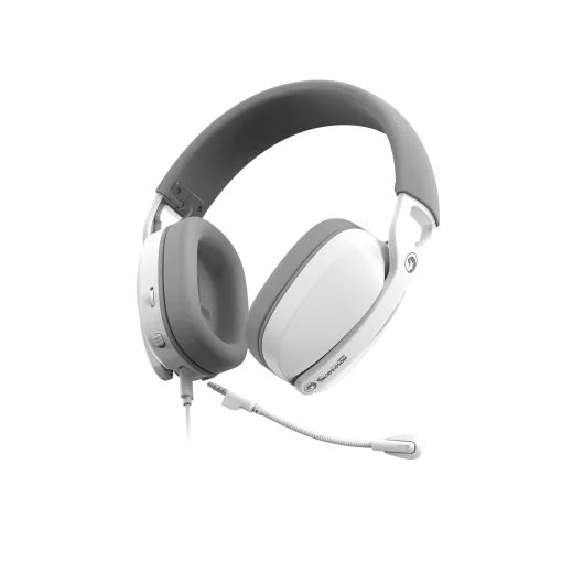 Cod. 098 Headphone MARVO Pulz 70S ( HG9086 WH) / Sonido envolvente 7.1 / Diadema Telescópica ajusteble / iluminación RGB / Micrófono omnidireccional extraíble / Interface USB, Cable 2.0 m