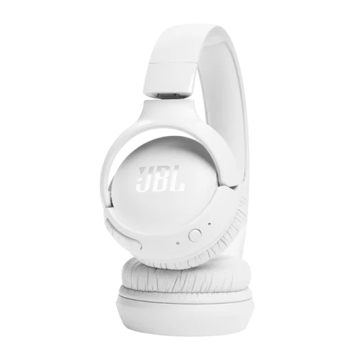 Cod. 121 Audífonos JBL TUNE 520BT Blanco / Bluetooth® 5.3 / Sonido Pure Bass / ecualizador / 57 horas de duración y carga rápida (5 minutos = 3 horas) / Llamadas manos libres con Voice Aware