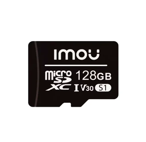 Cod. 303 MicroSD IMOU S1 128GB / Clase 10 U3 V30 / escritura 85MB/s - 40MB/s lectura