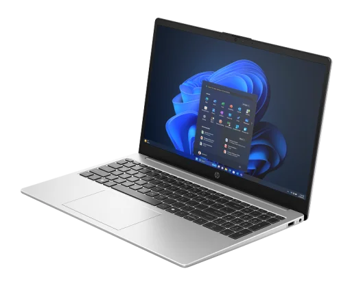 Cod. 1796 Laptop HP 250R G10 / Intel&reg; Core&trade; 5 120U (12MB cach&eacute;, 10 n&uacute;cleos, hasta 5,0GHz) / 16GB / 512 GB SSD PCle M.2 / 15.6" HD / FreeDOS 3.0 / Teclado Espa&ntilde;ol num&eacute;rico / Plata turbo