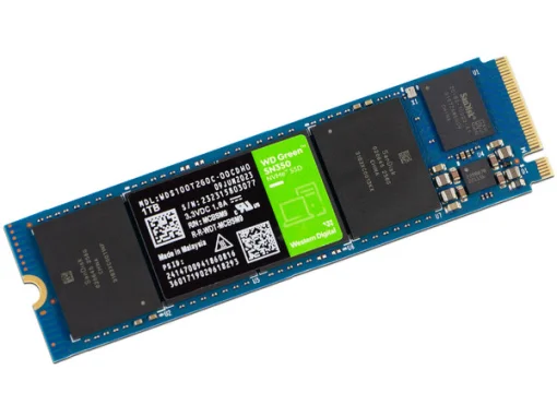 Cod. SN:472 SSD WD Green&trade; SN350 1 TB / 2400MB/s Lectura y escritura 1850MB/s / 2280 / M.2 PCIe Gen3 x4, NVMe&trade;