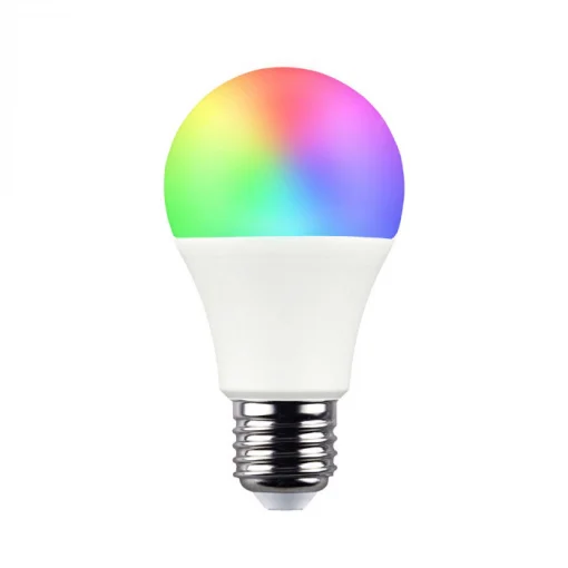 Cod. I:892 Foco Smart WiFi 110V 9W Multicolor RGB+CCT 2700K- 6500K  / Programación de horarios / Intensidad regulable / Control por APP / Compatible con Alexa o Google Home