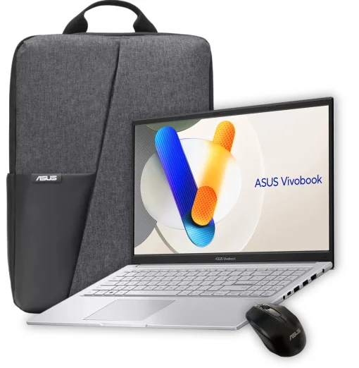 Cod. 1755 Kit ASUS VivoBook 16 X1605V / Intel&reg; Core&trade; i9-13900H ( 14 n&uacute;cleos, 20 subprocesos) 13va. Gen. / 32GB / 1 TB M.2 PCIe&reg; 4.0 SSD / 16" WUXGA&nbsp; / Wi- Fi 6E AX /Sin Sistema (OS) / Sensor de huella&nbsp;/ Teclado Iluminado Alfanum&eacute;rico / Transparent Silver