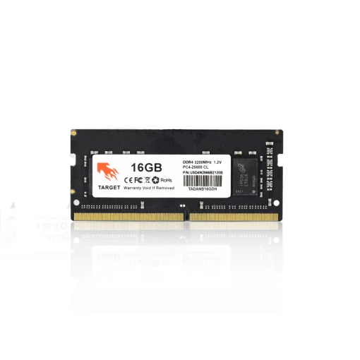 Cod. L1:276 Memoria RAM Target P/Laptop 16GB DDR4 PC4-3200MHz, 1.2V (de bandeja)