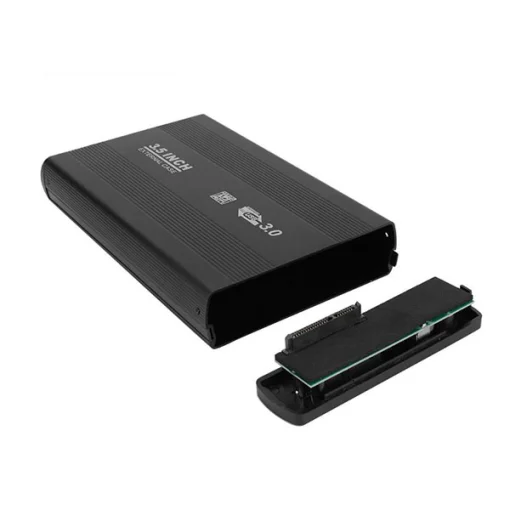Cod. 040 Capsula P/Disco Duro Externo case21 SATA 3.5&quot; / USB 3.0