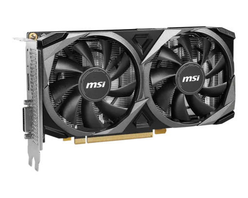 Cod. 214 Tarjeta de Video MSI NVIDIA GeForce RTX™ 3050 VENTUS 2X XS 8G OC / 8GB GDDR6 / 1*DisplayPort, 1*HDMI 2.1, DL-DVI-D / PCI Express® Gen 4 x8