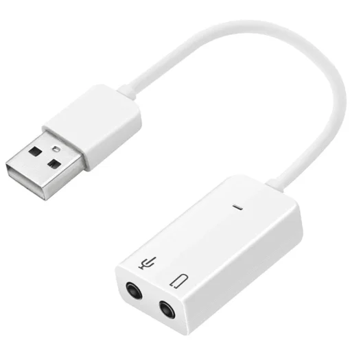 Cod. 1133 Adaptador de Sonido USB 7.1 Virtual / plug &amp; Play