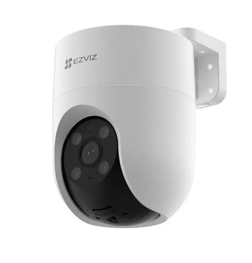 Cod. 742 Cámara Smart p/exterior 360° Wi-Fi EZVIZ H8c Pro 2K / Visión nocturna a color e IR (hasta 30mt.) / Detección Personas (tecnología IA) / Seguimiento Smart / Defensa activa / Audio bidireccional / Diseño resistente a la intemperie / Soporta microSD