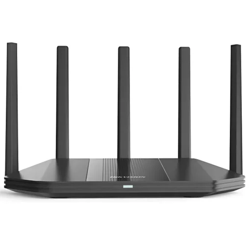 Cod. 154 Router Wi-Fi 6 AX3000 Gigabit HIKVISION WR30X / (574 Mbps@2,4 GHz, 2402Mbps@5 GHz) / 4*Puertos Gigabit / OFDMA y 1024-QAM. - Beamforming, MU-MIMO / Gestión: Web &amp; APP Hik-Connect - Hik-Partner Pro / Multimodo (Access Point, Extersor de Rango)