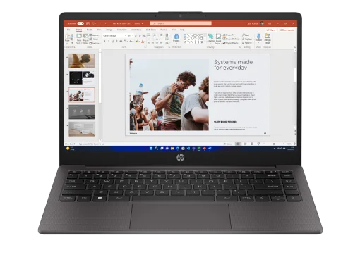 Cod. 1772 HP 245 G10 / AMD Ryzen™ 3 7320U / 8 GB / 256GB NVMe™ SSD / 14.0&quot; HD / FreeDOS 3.0 / Wi-Fi 6 &amp; BT® 5.3 / Teclado Español / Plateado Ceniza Oscuro