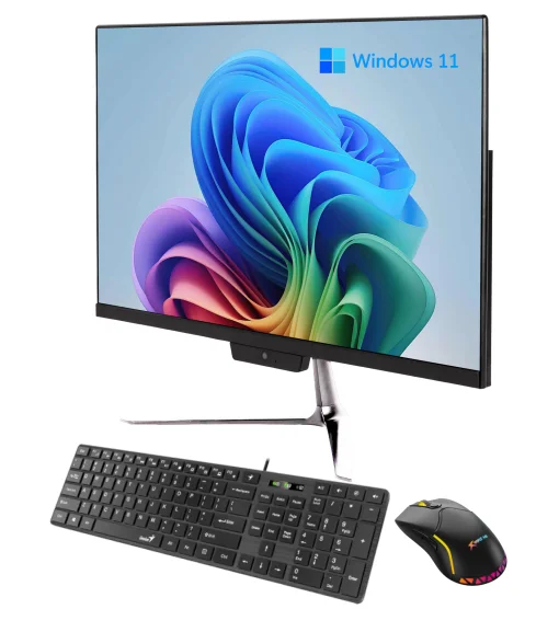 Cod. 232 Computador AIO ENV / AMD Ryzen&trade; 5 3500U / 16GB / 512GB SSD / 23.8" FHD / Wi-Fi AC + BT / Windows 11 Home / Incl.Teclado Genius SLIMSTAR 126 + XTRIKE-ME GM-217 3600DPI