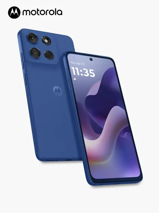 Cod. 312 Motorola G56 5G / Dimensity 7060 / Ram 8GB (+8GB Aut. Boost AI), 256GB Alm. / 6.72" FHD+ 120Hz Corning&reg; Gorilla Glass 7i / Cam. Sensor Sony - LYTIA 600 50MP, Selfie 32MP / Android&trade; 15 / Dolby Atmos&reg; / TurboPower&trade; 30W, 5200mAh / eSIM + pSIM / IP69