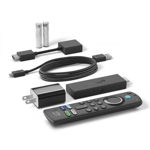 Cod. T:803 Fire TV Stick 4K / Control remoto por voz Alexa / Compatible con 4K Ultra HD, HDR / 1.5gb Ram / 8gb Rom / CPU 1.7GHz, GPU 650mhz / audio dolby atmos