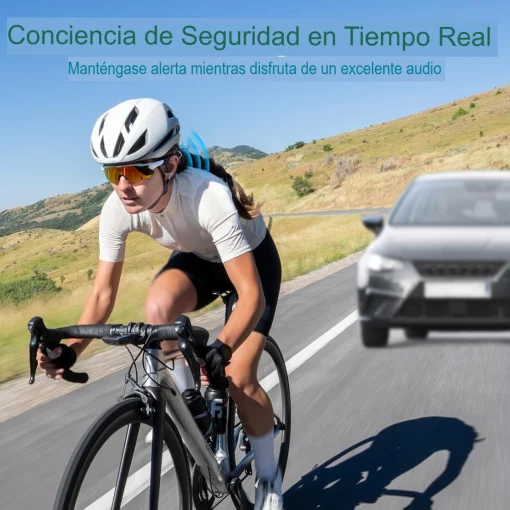 Cod. 143 Auriculares Deportivos S800C (Gray) Conducci&oacute;n &Oacute;sea / impermeables IPX7 / Bluetooth&reg; 5.3 / Dise&ntilde;o de Oreja Abierta / Mic. integrado / 8-10H Autonom&iacute;a