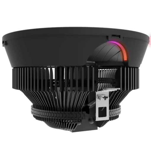 Cod. B:118  Ventilador para CPU GAMEMAX GAMMA 200 /Efecto de luz Rainbow ARGB / Parte inferior de cobre / PWM de 4 pines / Compatible con procesadores Intel  LGA 1700 y AMD AM4/AM3