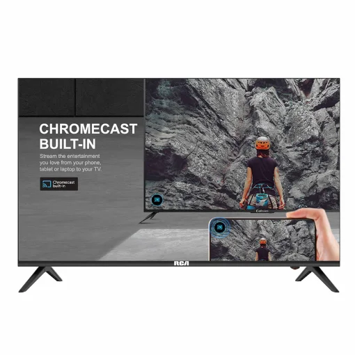 Cod. 082 Televisor RCA 65" 4K Ultra HD /&nbsp;SMART TV&nbsp; / 3*HDMI, 2*USB / Wi-FI, Bluetooth / Google TV / Chromecast / Dolby Audio / Control remoto por voz