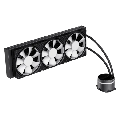 Cod. B:158 Sistema de Enfriamiento Líquido GAMEMAX ICEBURG 360 Infinity / FAN 3*120MM PWM / Sincronización ARGB AURA Sync / Conector 5V, 3 pines / 12V 4 pines / Compatible Intel LGA 1700 / AMD AM5 / ARGB