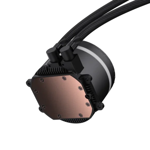 Cod. B:157  Sistema de Enfriamiento Líquido GAMEMAX ICEBURG 240 Infinity / FAN 2*120MM PWM / Sincronización ARGB AURA Sync / Conector 5V, 3 pines / 12V 4 pines / Compatible; Intel LGA 1851/1700 y AMD AM5 / ARGB