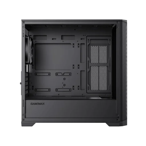 Cod. 243 Case Gaming GAMEMAX Destroyer TGB / lateral y frontal vidrios templados/Controlador fan RGB / 1*USB3.0 + 2*USB2.0 / HD audio / Incluye: 4*ventiladores 12mm. ARGB