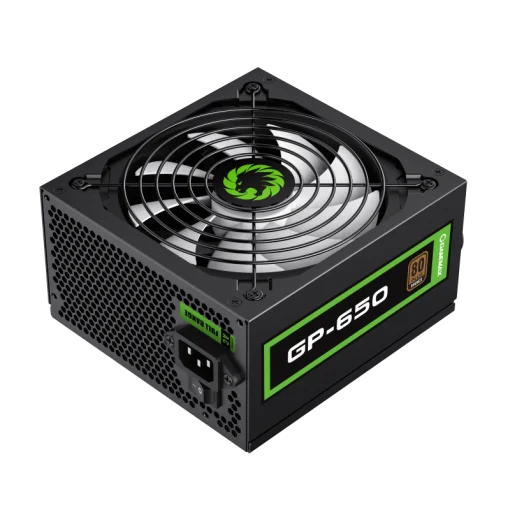 Cod. G:096 Fuente de Poder GAMEMAX GP-650-P4 / Certificado 80 Plus Bronze /14CM Ventilador/ATX P/PC