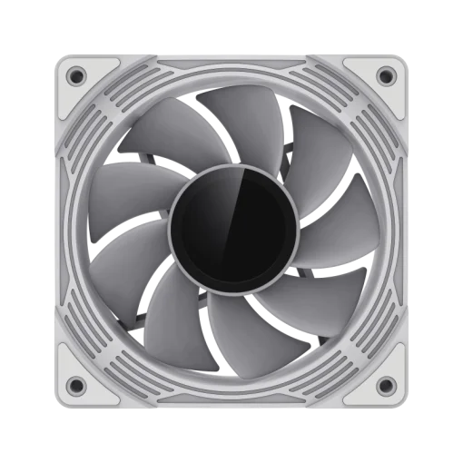 Cod. V:282 Kit Ventiladores PC GAMEMAX KF300R WH / 3*FAN120mm aspa invertida / Luces ARGB / AURA 3 pin 5V, PWM 4 pines Smart control