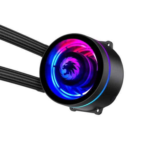 Cod. B:155  Enfriamiento Líquido CPU GAMEMAX IceChill 240V Bomba y ventiladores RGB y PWM direccionables 240mm AIO TDP 250W / compatible: Intel 13va Gen. 1700/1200/2066/2011-3/2011/1156/1155/1151/1150, AMD AM5/AM4/AM3+/AM3/AM2+/FM2