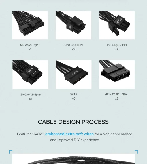 Cod. 164 Fuente de Poder SFX GAMEMAX GS-850G BK / Modular / 750WATTS / Certificada 80+ Gold / Compatible ATX3.1, PCIe5.1 (12V 3.42 tarjetas Serie 40)
