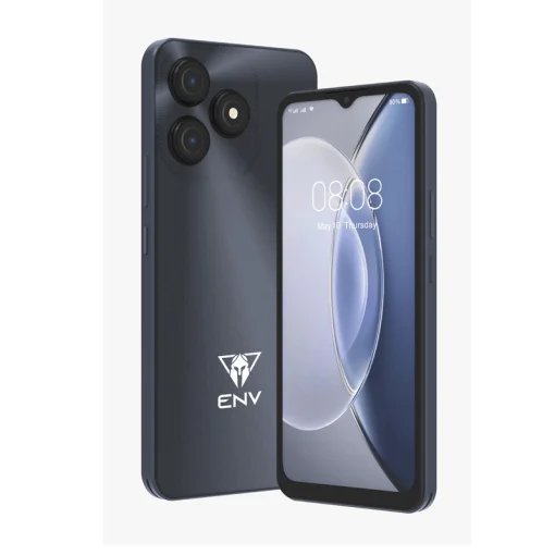 Cod. 278 ENV NEO / 4G VoLTE / 6.56&quot; HD+ IPS / Octa core / 64GB Alm. / 2GB + 2GB Ram / Cam. 13.0MP, 5MP front. / Face Unlock / Android 15 / Dual SIM / Batería 4000 mAh / USB-C / Dark Gray