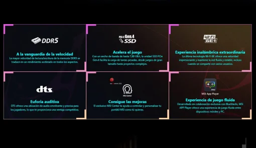 Cod. 1821 MSI Cyborg 15 B2RW / Intel&reg; Core&trade; 7 240H, 10 n&uacute;cleos 24 MB cach&eacute;, hasta 5,2 GHz. /16GB DDR5 (5600MHz) / 512GB PCIe SSD / NVIDIA&reg; GeForce RTX&trade; 5060, 8 GB GDDR7 / 15.6" Full HD 144Hz / Windows 11 / Wi-Fi 6E AX &amp; BT 5.3 / Teclado Retroiluminado RGB