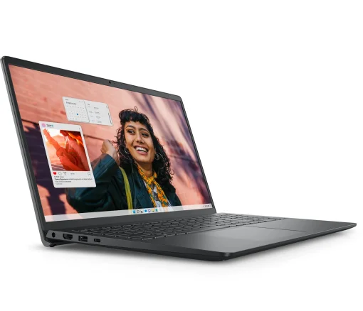 Cod. 1827 DELL 15 DC15250 /&nbsp;Intel&reg; Core&trade; i5-1334U 13.&ordf;&nbsp;Gen. / 8GB / 512GB NVMe&trade; SSD / 15.6" 1920x1080 Full HD T&aacute;ctil&nbsp;/ Windows 11 Home S / Wi-Fi 6 AX / Teclado Ingl&eacute;s alfanum&eacute;rico / Carbon Black